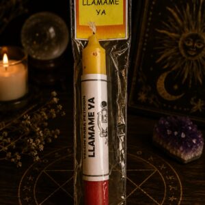 Vela Con Hierbas Para petición Llámame Ya